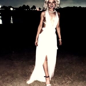 Grecia goddess wrap dress